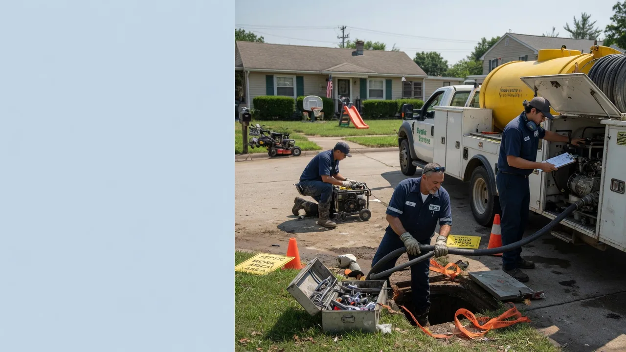Septic Tank Pumping in Foster, WV near me
